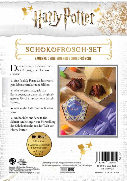 Immagine prodotto Panini Harry Potter: Schokofrosch-Set (Tedesco, Panini, Barbara Knesl, 2024)
