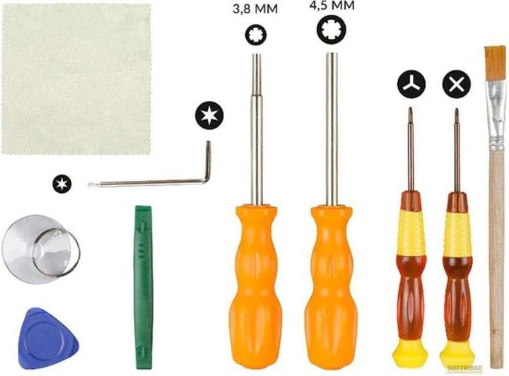 Actual product image Evoretro Game console tool set 14-pack screwdriver