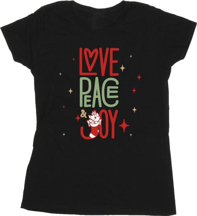 Image du produit Disney - T-shirt THE ARISTOCATS MARIE LOVE PEACE JOY - Femme (L)