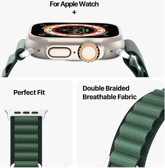 Immagine prodotto Dux Ducis Cinghia in nylon della serie GS (42 mm, 44 mm, 45 mm, Nylon)