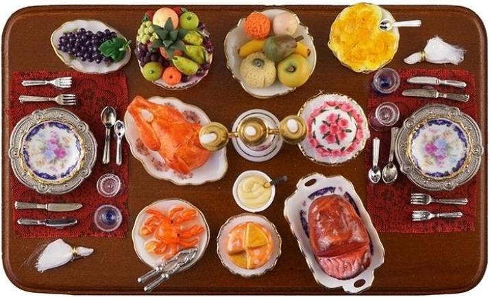 Produktbild Reutter 001.834/0 - Candle Light Dinner Tisch, Miniatur
