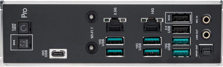 Immagine prodotto ASUS MB PRO WS TRX50-SAGE WIFI (AMD,TRX50,DDR5,CEB) (sTR5, AMD TRX50, E-ATX)