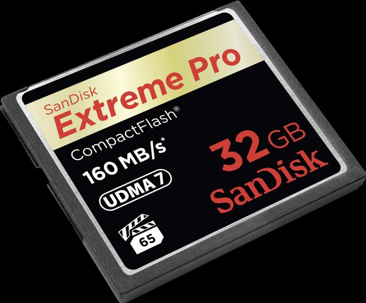 Actual product image SanDisk Extreme Pro Compact Flash (32 GB, CF)