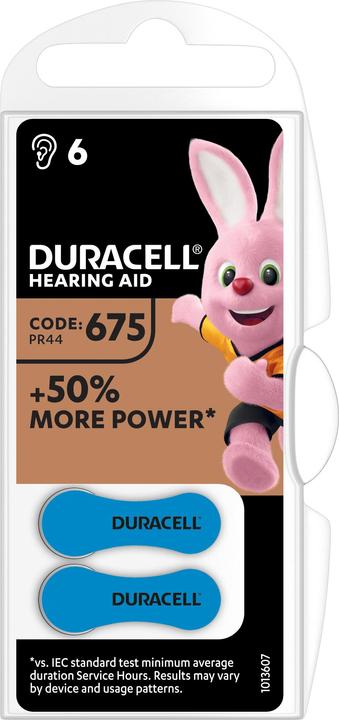 Immagine prodotto Duracell EasyTab (6 pz., PR44, 675 mAh)
