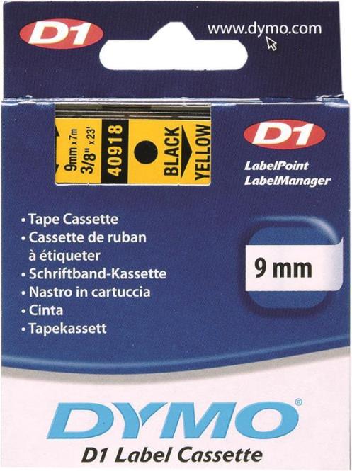 Immagine prodotto Dymo S0720730 Nastro standard (0.90 cm, Giallo, Nero)
