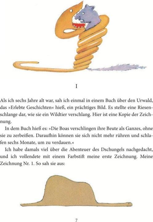 Immagine prodotto Der Kleine Prinz. Die Originalübersetzung (Tedesco, Antoine de Saint -Exupèry, 2014)