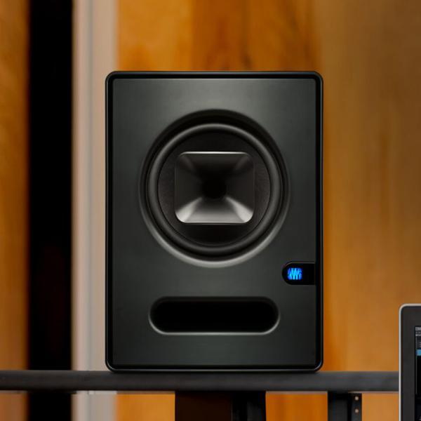 Produktbild PreSonus Sceptre S8 1 Paar Studio-Monitorbox mit Boxenständer Walnuss (Aktiv, Paar, 1x 180 W)