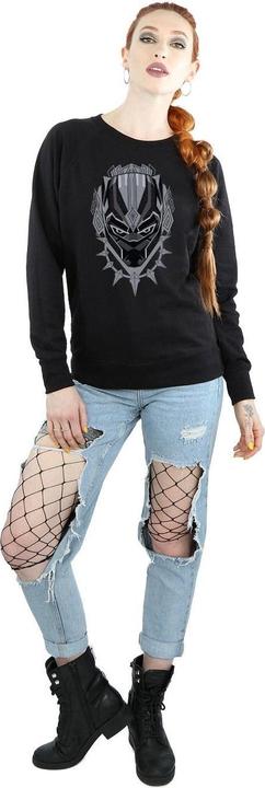 Immagine prodotto Black Panther Head Felpa Donna (L)