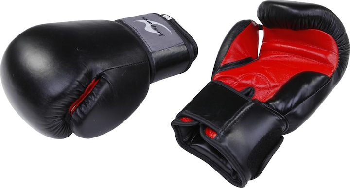 Image du produit Ju-Sports Gants de boxe noir/rouge (12 OZ, 12)