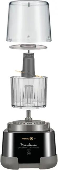 Actual product image Moulinex DP8108 zwarte elektrische hakmolen 0,55L | voedsel versnijder (1000 W)