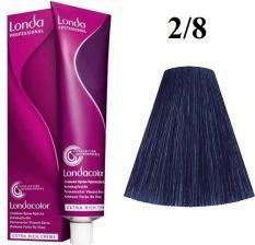 Actual product image Londa Cream hair color Color 2/8 black-perl (White, Silver, 2/8 black pearl, Black)