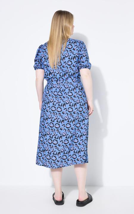 Produktbild Studio Untold Midikleid, A-Line, Leo-Print, Taillen-Bindeband (50, 52)