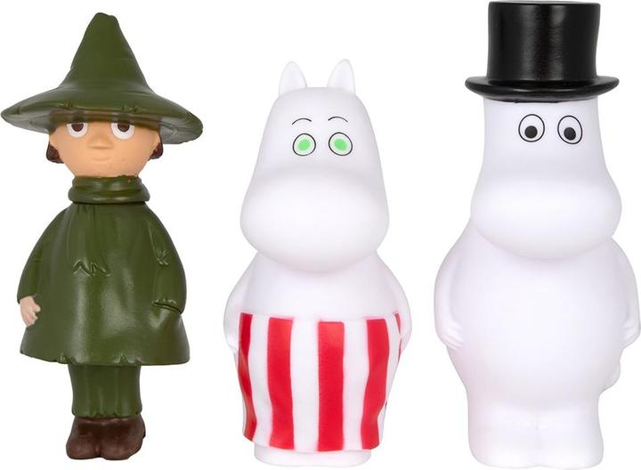 Produktbild Moomin Muumi kylpylelusetti, 3 hahmoa