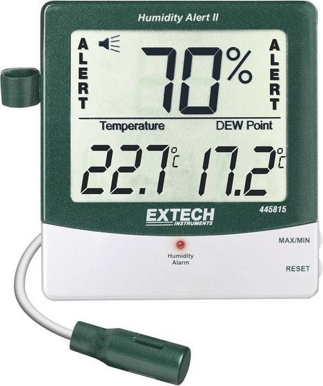Actual product image Extech Thermo-hygrometer with humidity alarm, 10... 99%, -10... 60°C