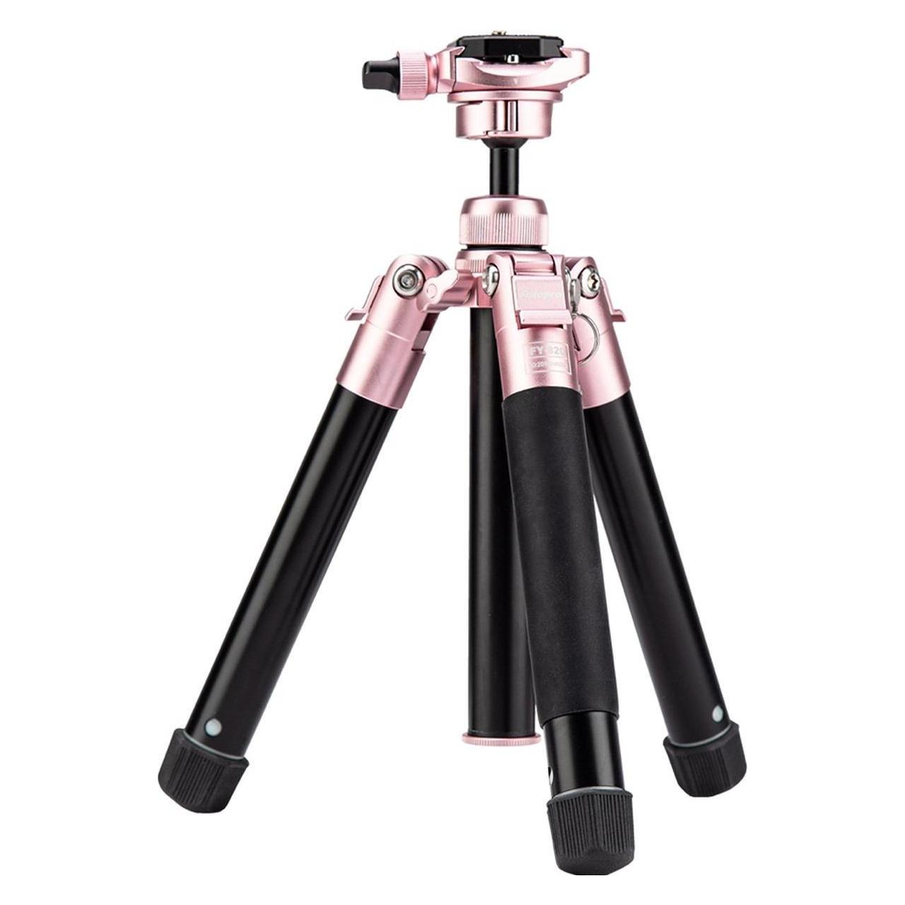 Fotopro Statyw Free-1 - różowy (Metall), Stativ, Schwarz, Pink, Rosa