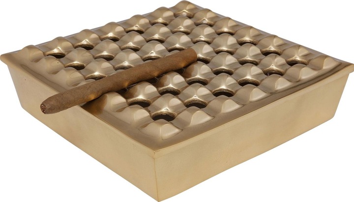 Produktbild Designlife Ascher Soho Square Messing 25x25cm