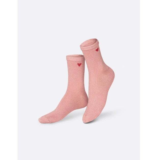Actual product image Eat My Socks Socks, Love Me, Pink (One size)