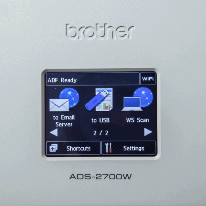 Produktbild Brother Ads-2700w (WLAN, LAN, USB)