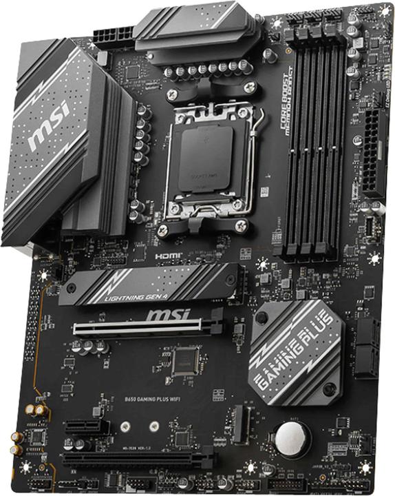 Image du produit MSI B650 GAMING PLUS WIFI (AM5, AMD B650, ATX)