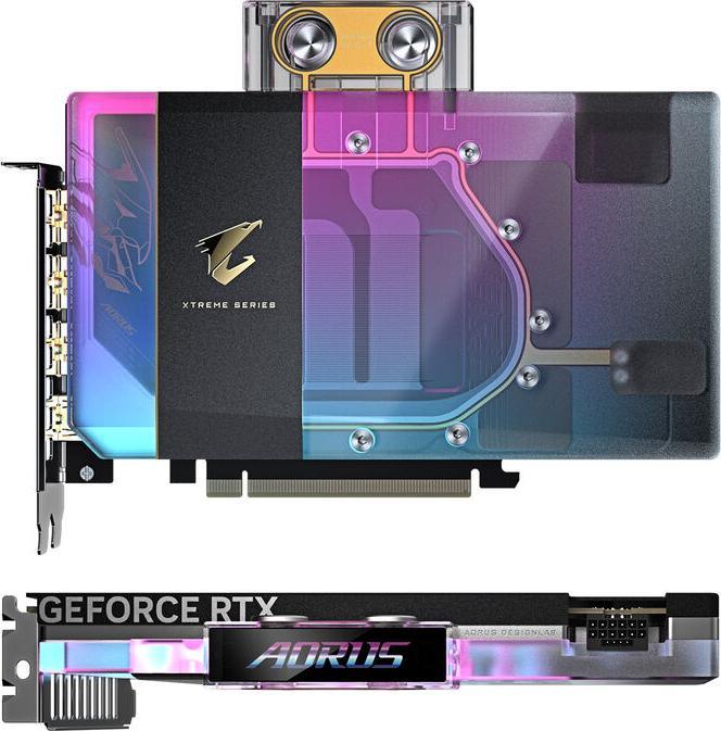 Actual product image Gigabyte AORUS GeForce RTX 5080 XTREME WATERFORCE WB 16G (16 GB)