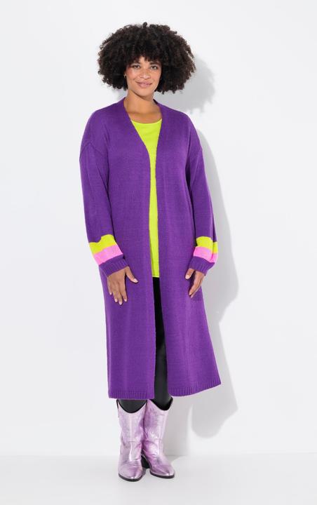 Produktbild Angel of Style Long-Strickjacke, Rücken Peace-Motiv, offene Form (56)