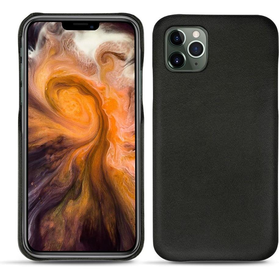 Noreve Lederschutzhülle (Apple iPhone 11 Pro Max), Smartphone Hülle, Schwarz
