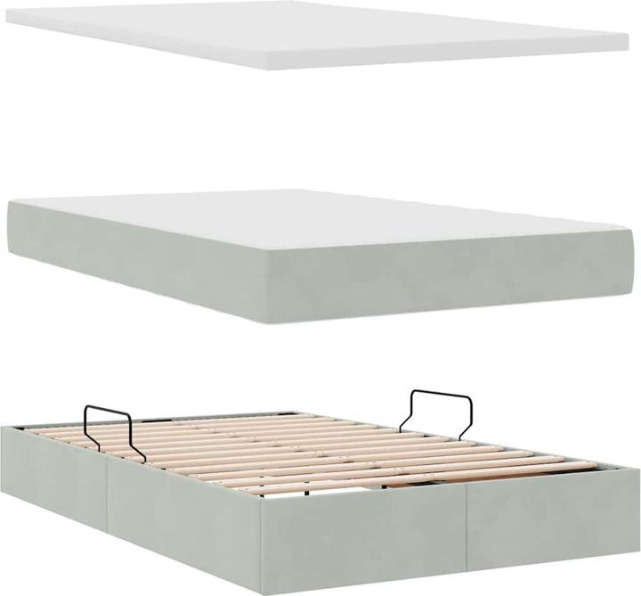 Image du produit vidaXL Modernes Bett (120 x 200 cm)