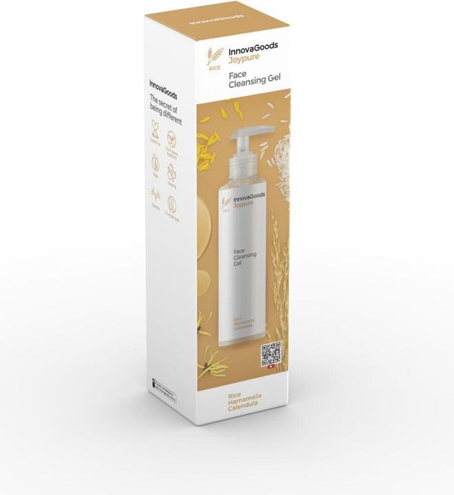 Immagine prodotto InnovaGoods Gel detergente per il viso Rice Joypure 200 ml (Gel detergente, 200 ml)