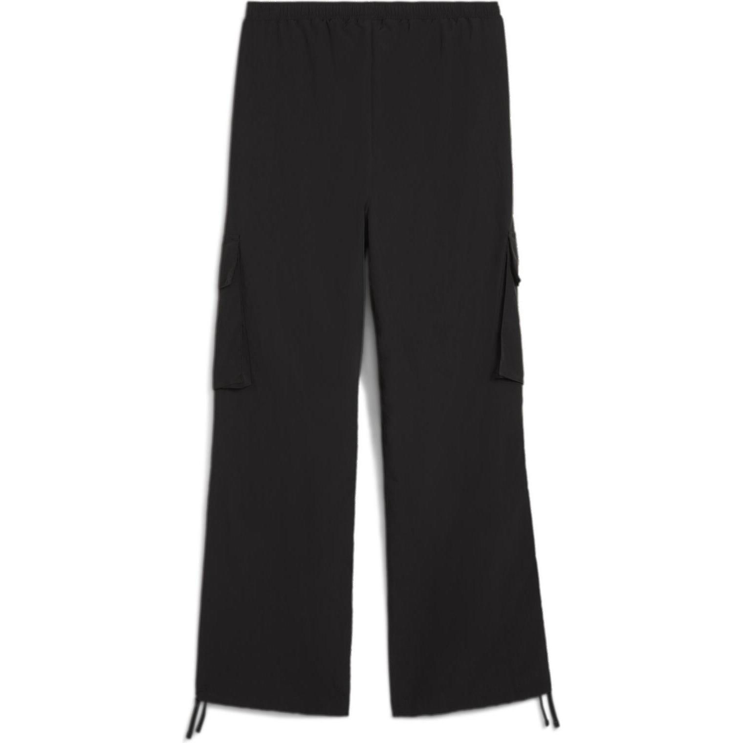 Thumbnail - Puma, Damen, Sporthose, WARDROBE ESS Relaxed Woven Cargo Pants op (XS), Schwarz, XS
