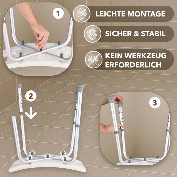 Produktbild Arebos Badhocker (100 kg)