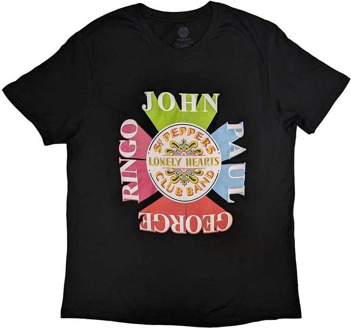 Immagine prodotto The Beatles Maglietta Unisex Adulti Sgt Pepper Drum Names (XL)