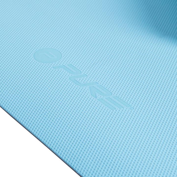 Image du produit Pure2improve Tapis de yoga, bleu et gris, 173x58x0,6cm (6 mm)