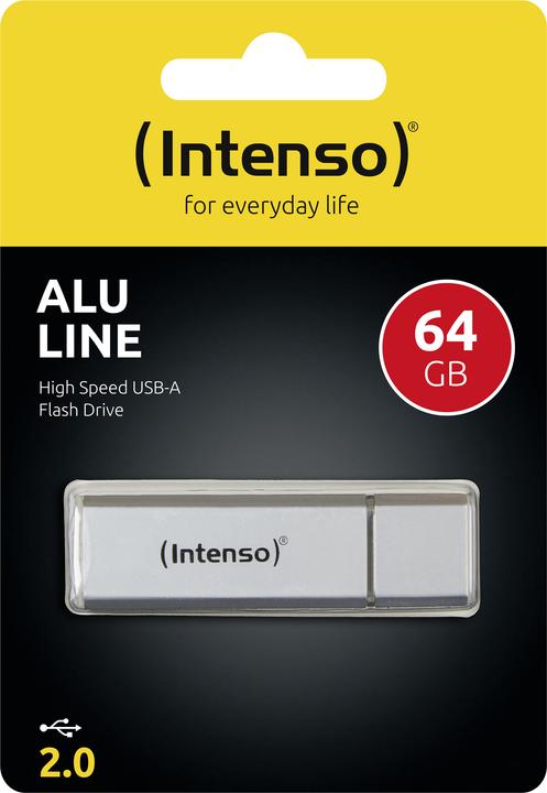 Actual product image Intenso Alu Line (64 GB, USB-A)