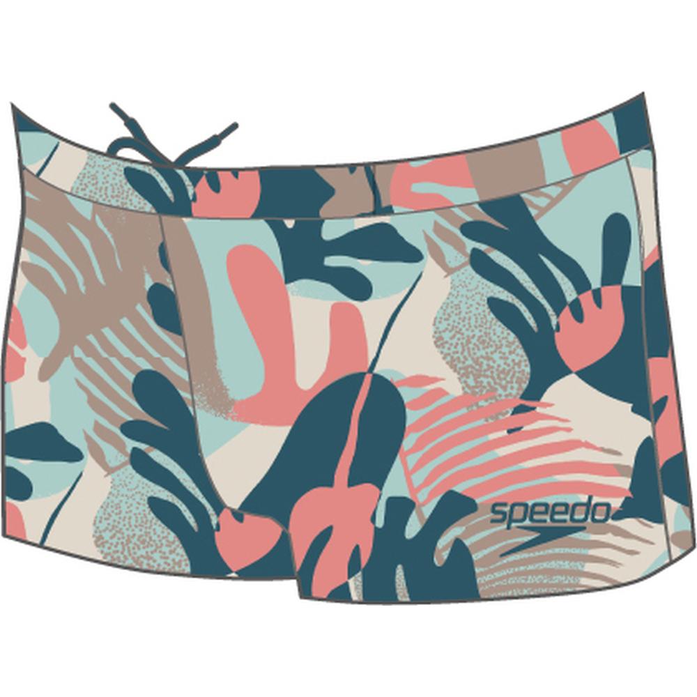 Speedo, Herren, Badehose, Escape Aquashort (Kira), Grün, (85 C)