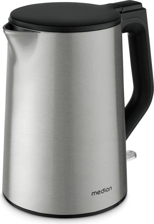 Actual product image Medion Life MD12105 Wasserkocher silber (1.50 l)