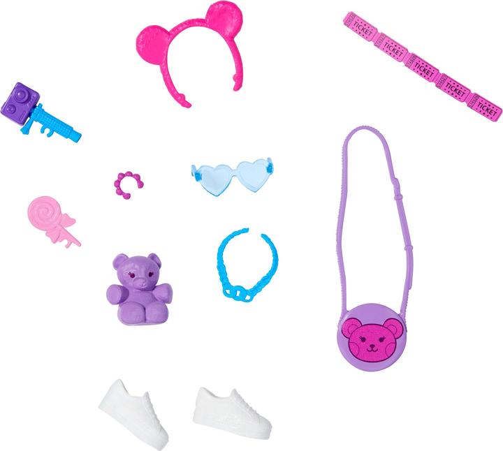 Actual product image Barbie Fashions range of accessories