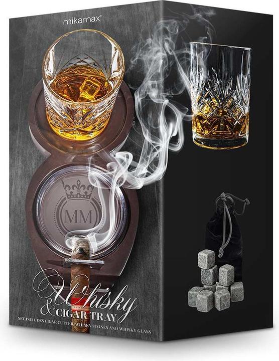 Produktbild Mikamax Whisky & Cigar Tray (Whiskygläser)