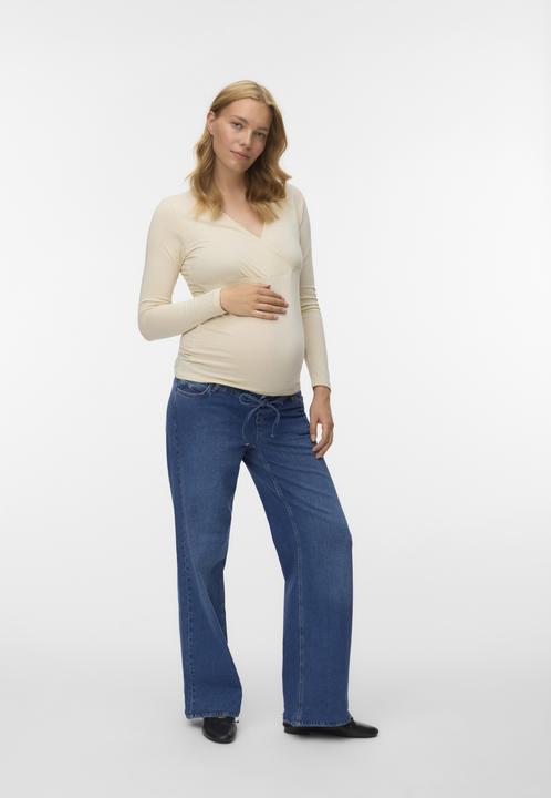 Produktbild Mamalicious Eng anliegend V-Ausschnitt Top Top