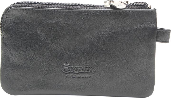 Actual product image Esquire Logo key case IV leather 12.5 cm