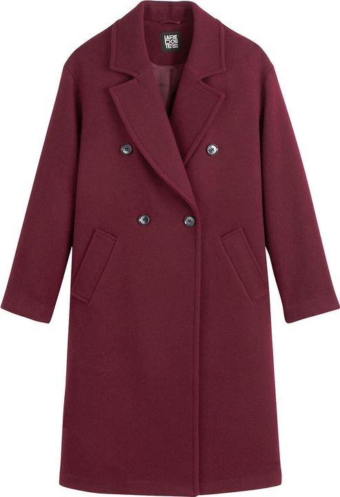 La Redoute Collections Manteau en laine mélangée Signature BARNABE (40)