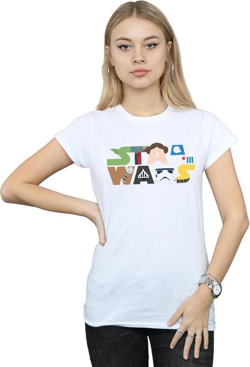 Produktbild Star Wars Character Logo TShirt (S)