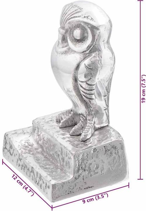 Actual product image vidaXL Dekorative Buchstützen (12 x 15 x 18 cm)