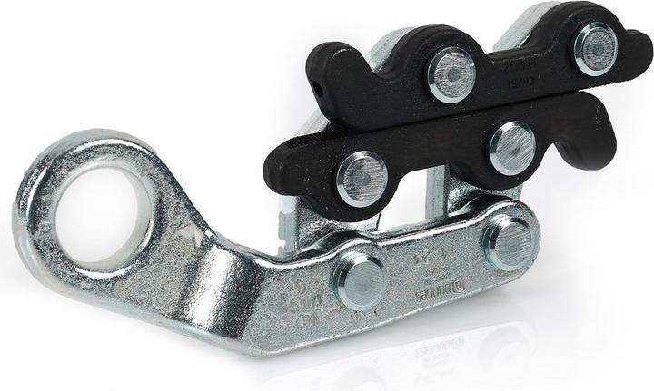 Actual product image Dönges Rope tensioning clamps 16-70 mm², Ø 4-12 mm for steel wire ropes