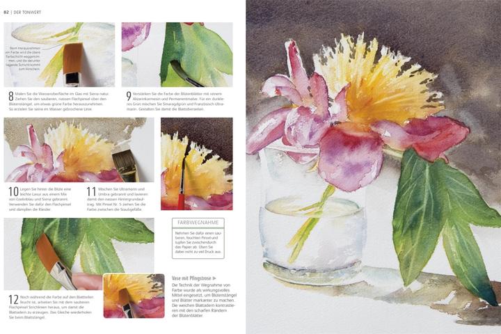 Actual product image Aquarellmalen – ein Workshop (German, Glynis Barnes-Mellish, 2021)