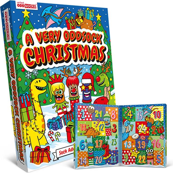 Actual product image United Oddsocks Advent Calendar Socks (30 - 38)