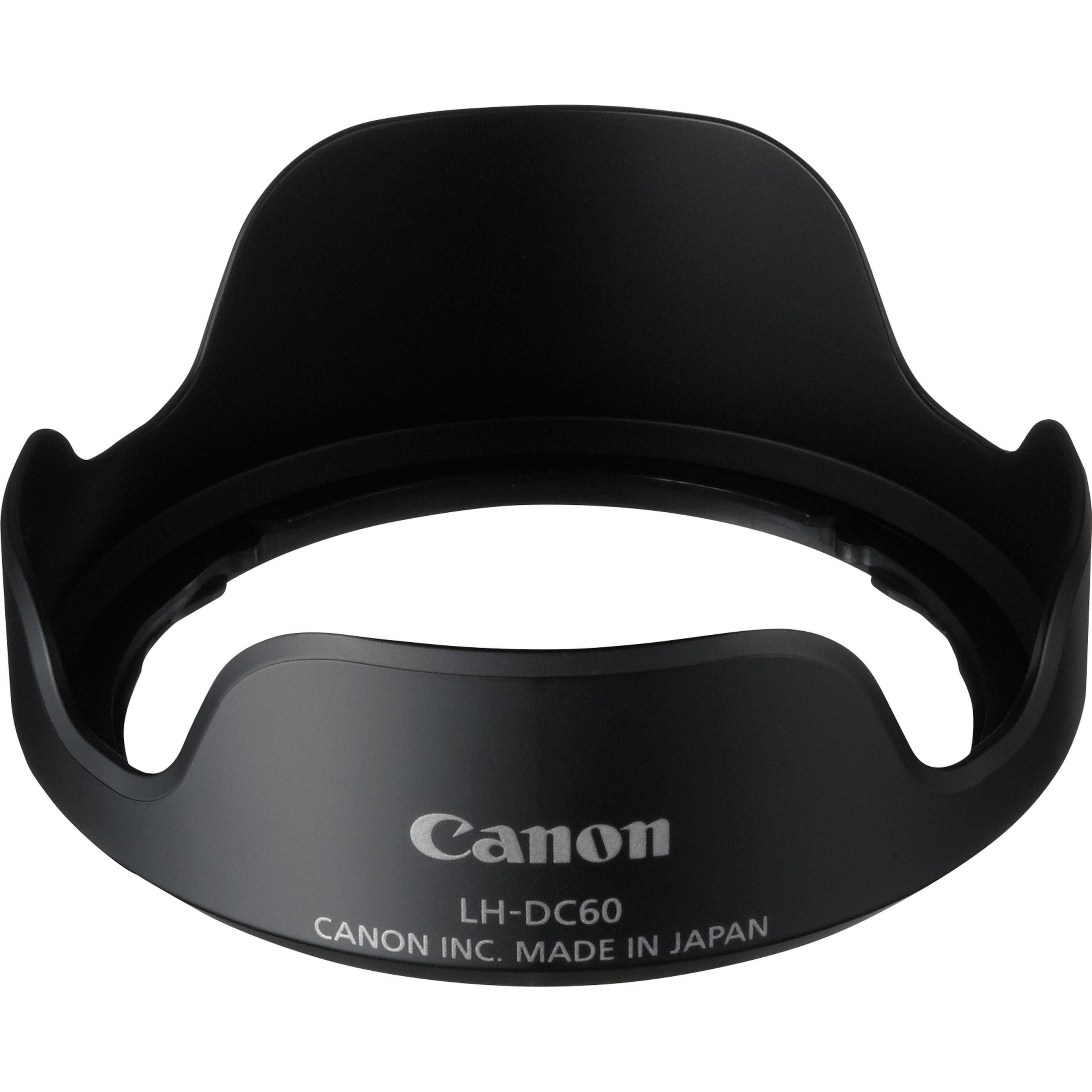 Canon LH-DC60, Sonnenblende, Gegenlichtblende, Schwarz