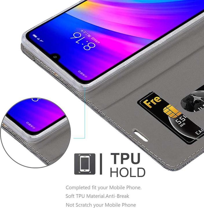 Actual product image Cadorabo Book Jeans Optics Cover (Xiaomi Redmi 7)