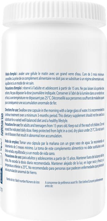 Actual product image Ducray Anacaps Reactiv (90 pcs., Capsules, 90 ml)