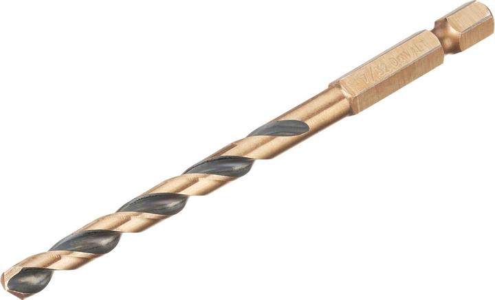 Actual product image DeWalt DT20607QZ HSSG metal twist drill 1 piece 5.5 mm total length 98 mm cor (5.5 mm)
