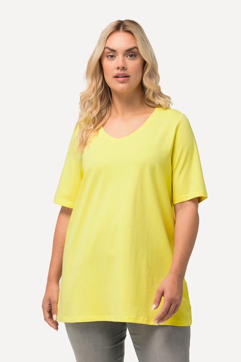 Produktbild Ulla Popken T-Shirt, A-Linie, V-Ausschnitt, Halbarm (46, 48)